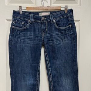 Mek Denim “Easton” Boot Cut Blue Jeans